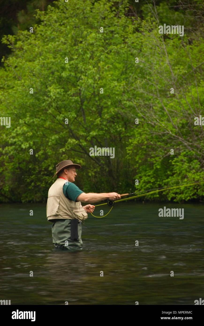 Flyfishing, Metolius Wild & Scenic River, Deschutes National Forest