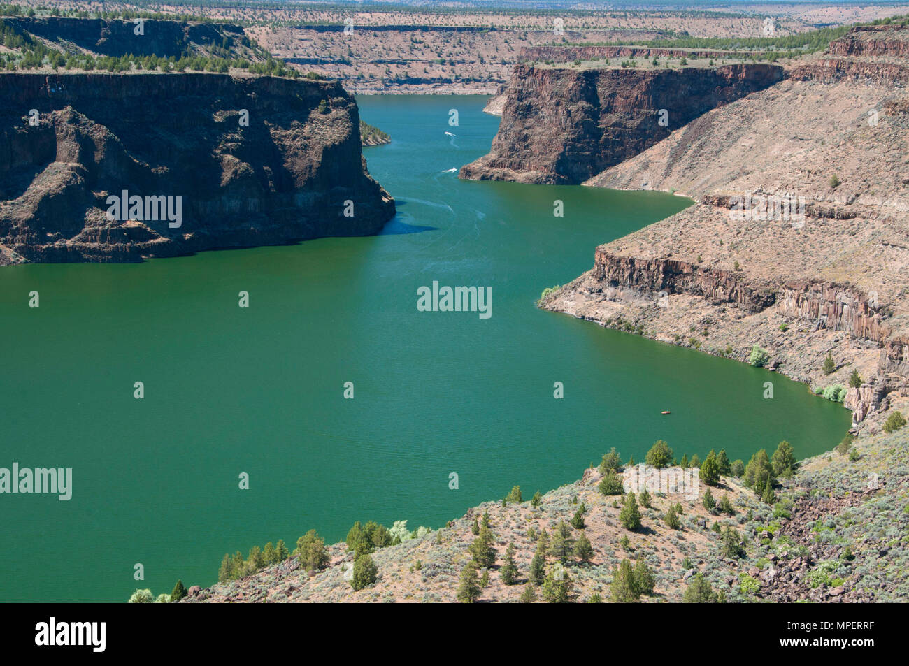 Lake Billy Chinook, Cove Palisades State Park, Oregon Stock Photo Alamy