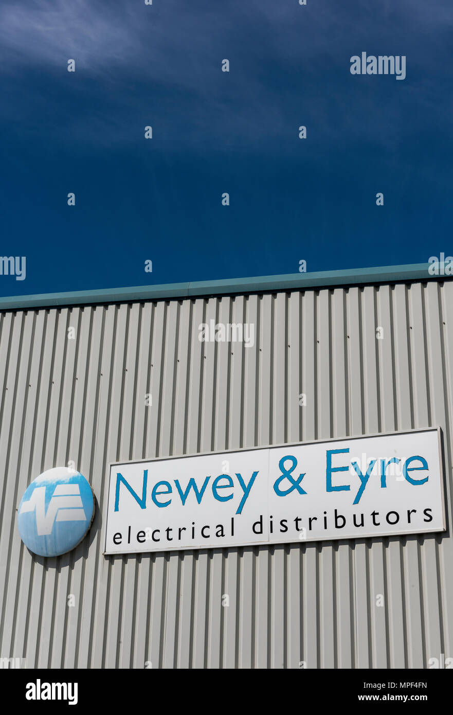 newey and eyre electrical distributors warehouse Stock Photo Alamy