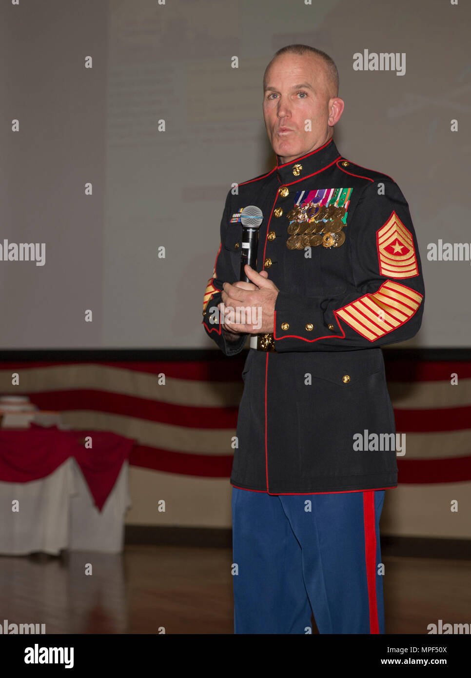 Us Marine Corps Sgt Maj Bradley A Kasal Sergeant Major I Marine