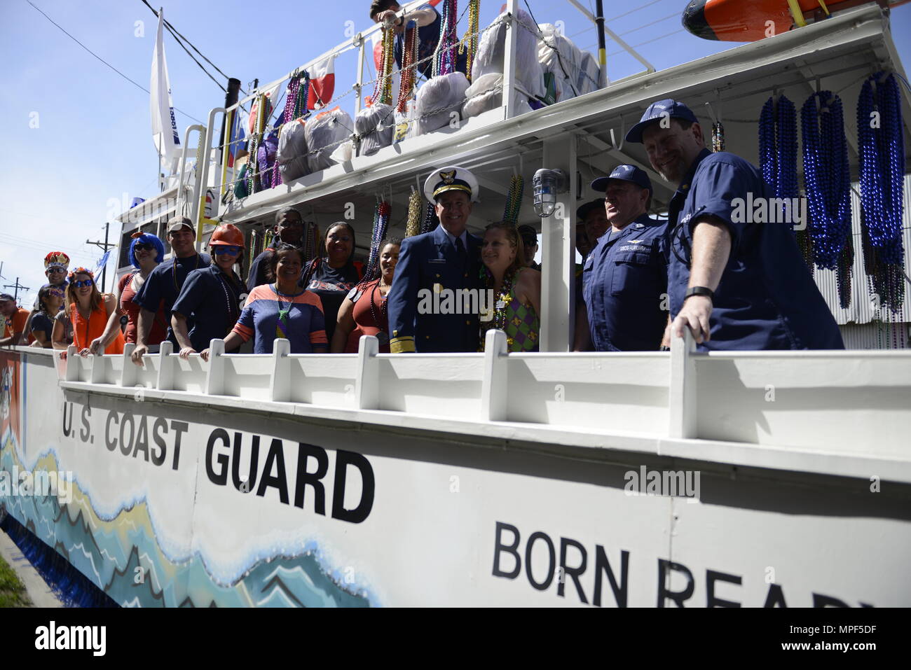Rear Adm. Dave Callahan, Eighth Coast Guard District Commander, took