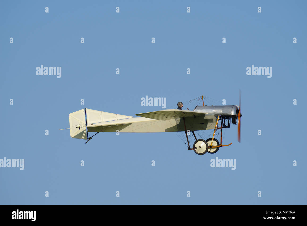 Blackburn Type D  Monoplane G-AANI, Shuttleworth Collection, Old Warden, Stock Photo