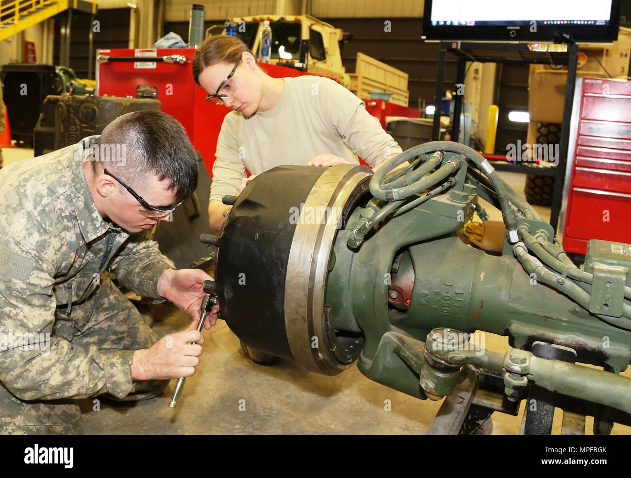 Sgt. Justine Miller with the 321st Psychological Operations Company at