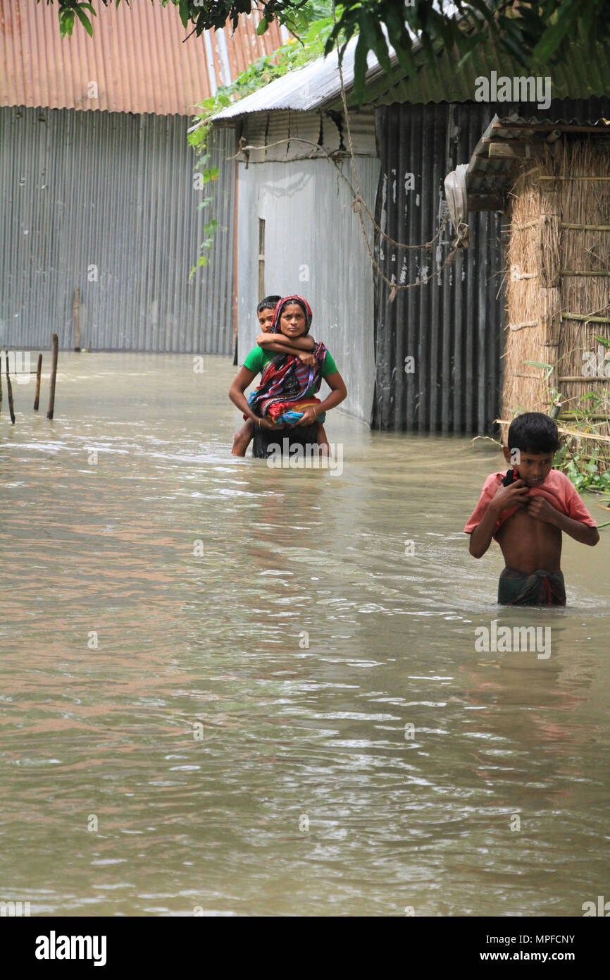 18 dead in India, Bangladesh floods; millions without homes