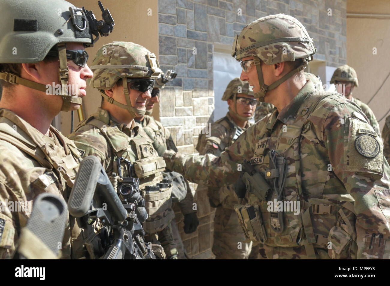 U.S. Army Lt. Gen. Stephen Townsend, commanding general, Combined Joint ...