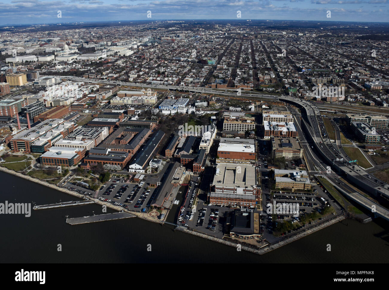 170302-N-AG722-004 WASHINGTON (March 2, 2017) An aerial view of Naval ...