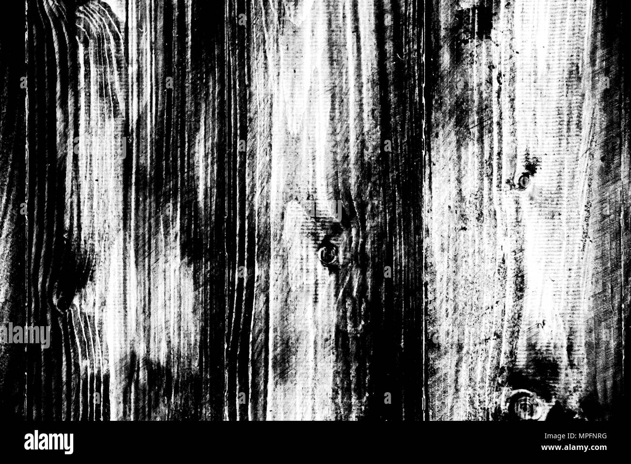 Black-and-white floorboards closeup Stock Photo