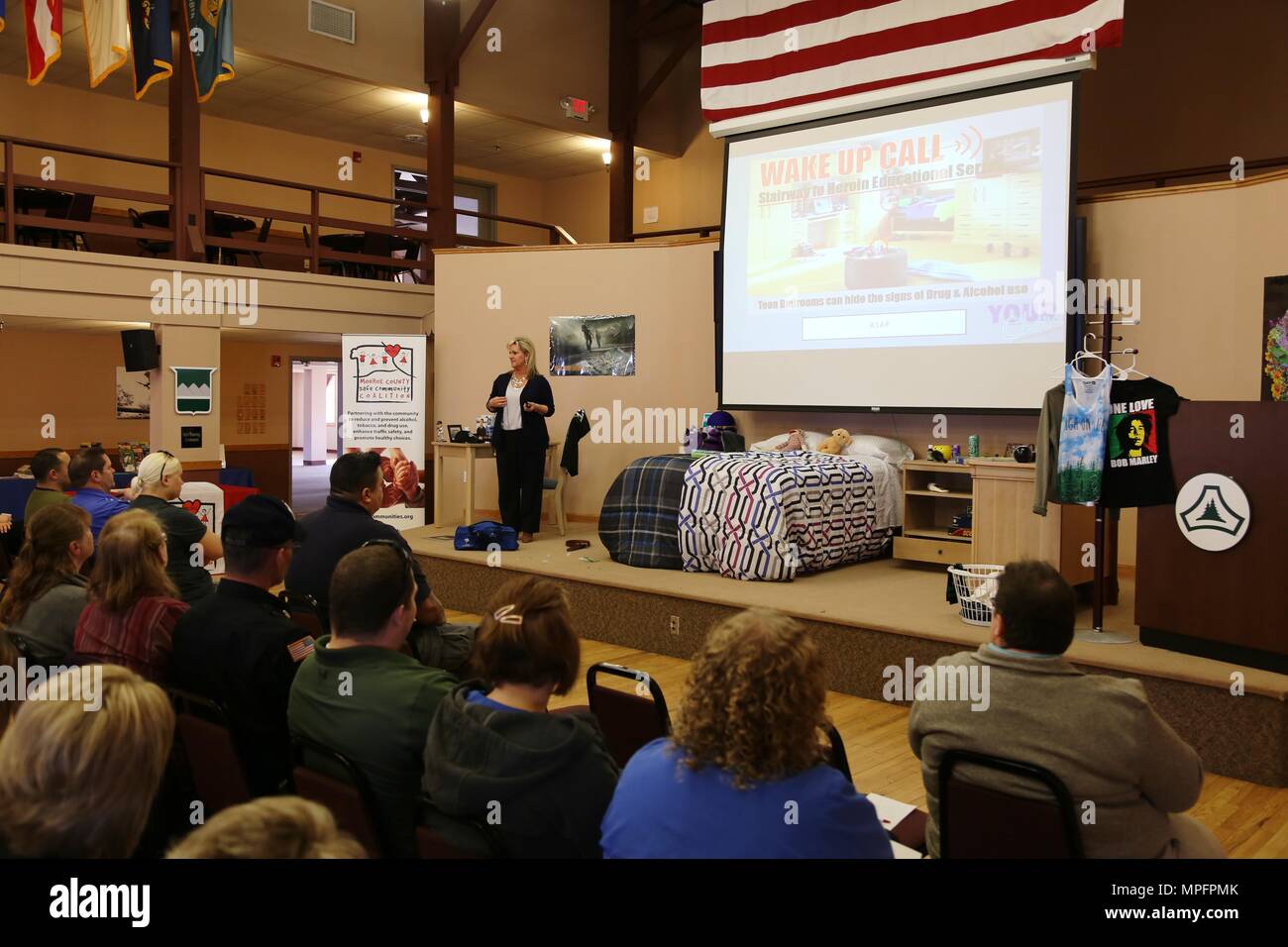 Fort McCoy's Wake Up Call exhibit demonstrates a life-size bedroom ...
