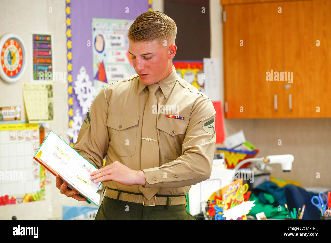 Lance Cpl. Isaac Ellison, infantry automatic rifle gunner, 3rd