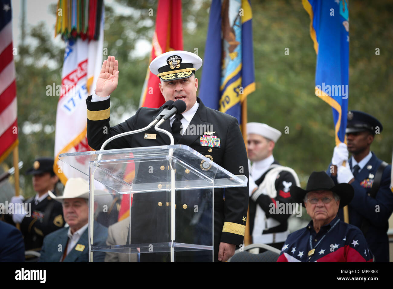 170308NVN372002 HOUSTON (March 8, 2017) Deputy Commander, Navy