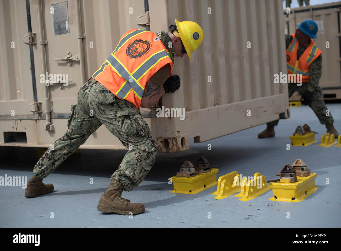 Navy Cargo Handling Battalion 1 High Resolution Stock Photography and