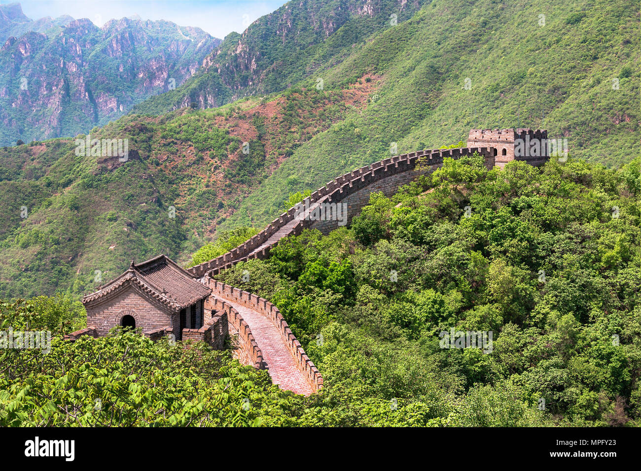 The Great Wall Of China Stock Photo - Alamy