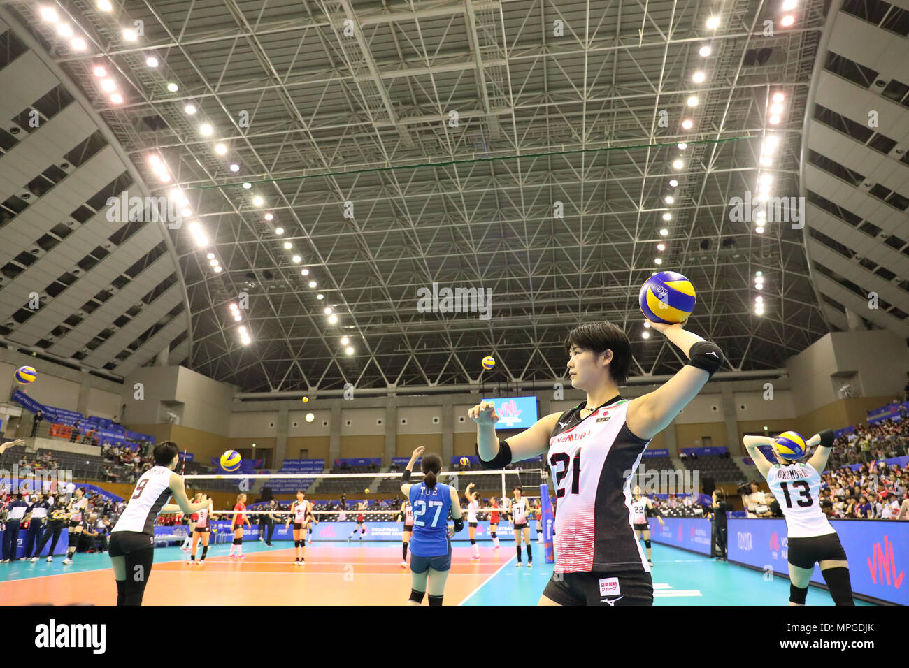 Sky Hall Toyota, Aichi, Japan. 23rd May, 2018. /Ai Kurogo (JPN), MAY 23 ...