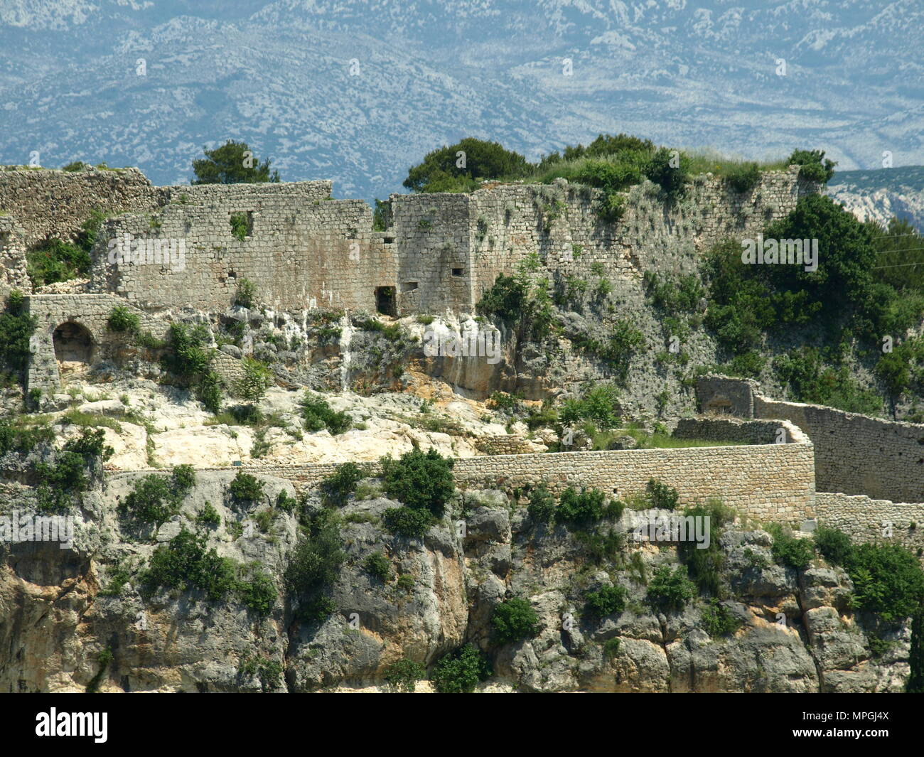 stone and history novigrad croatia obrovac Stock Photo - Alamy