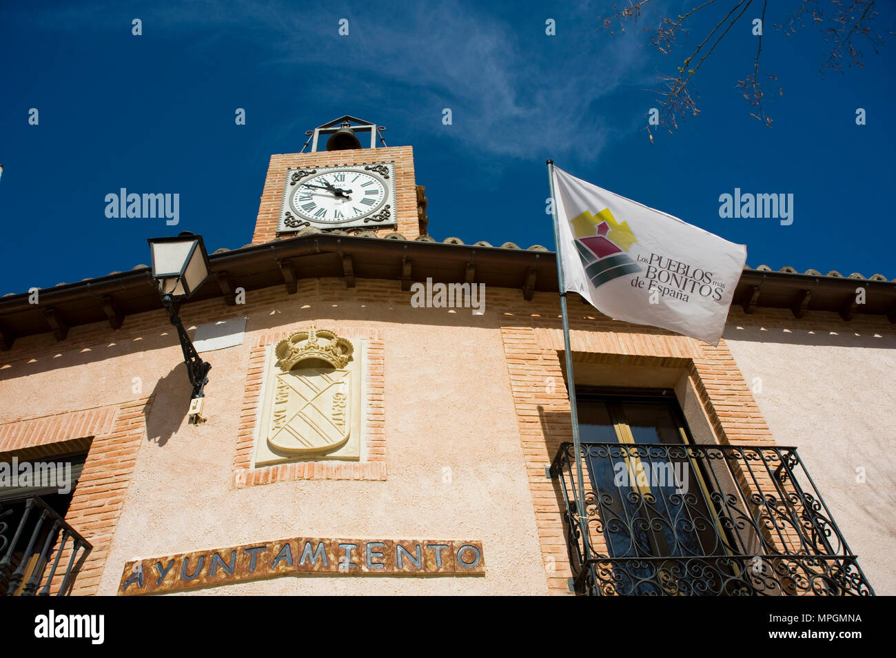Town hall. Hita, Guadalajara. Spain Stock Photo