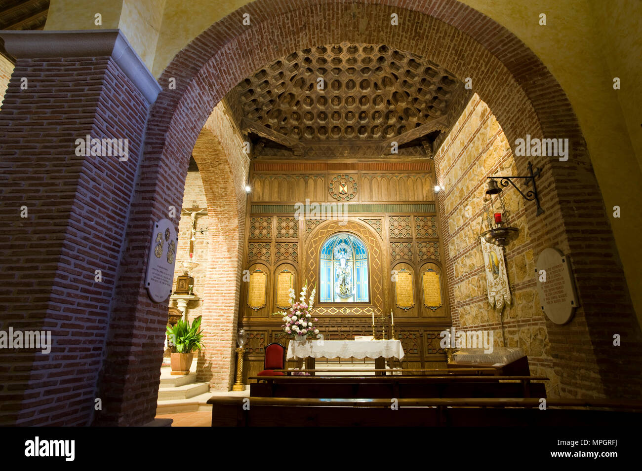 Iglesia de San Juan Bautista. Hita, Guadalajara, Spain Stock Photo - Alamy