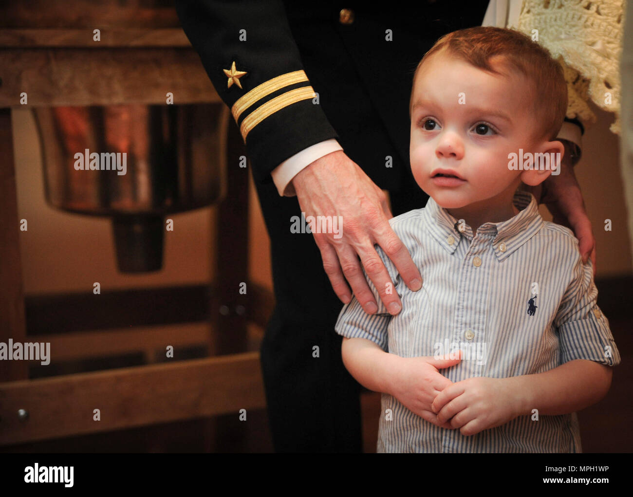 Uss washington christening hires stock photography and images