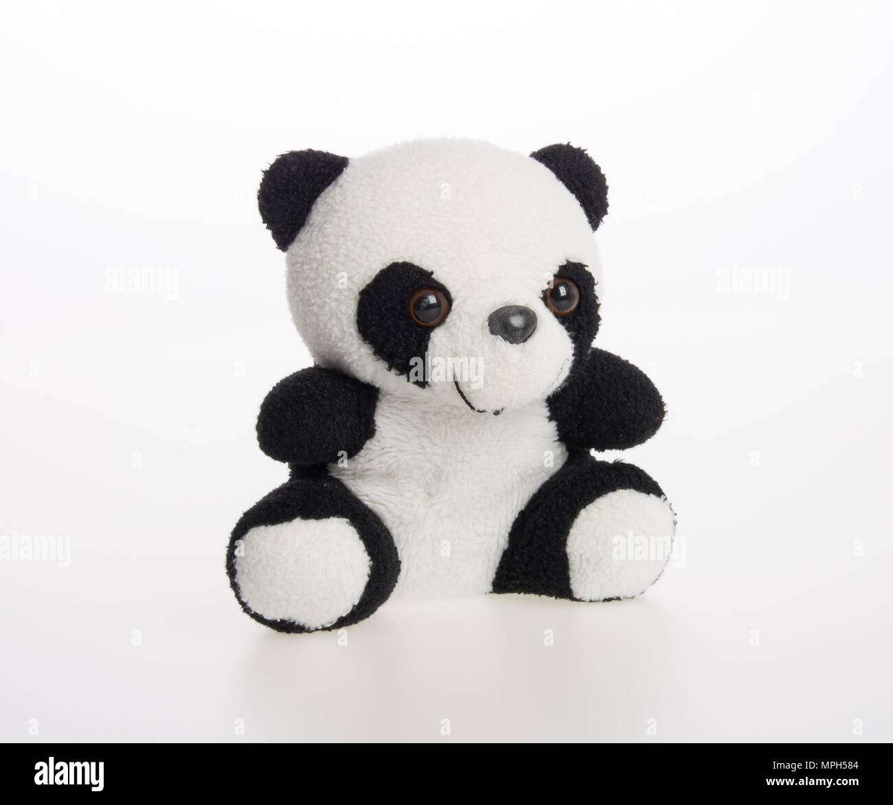 toy or panda soft toy on a background Stock Photo