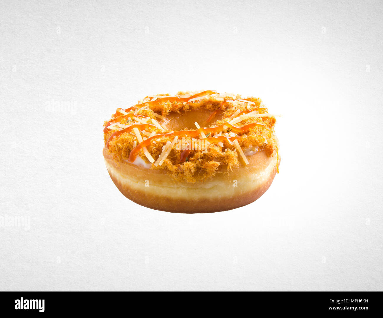 donut or tasty donut on a background Stock Photo