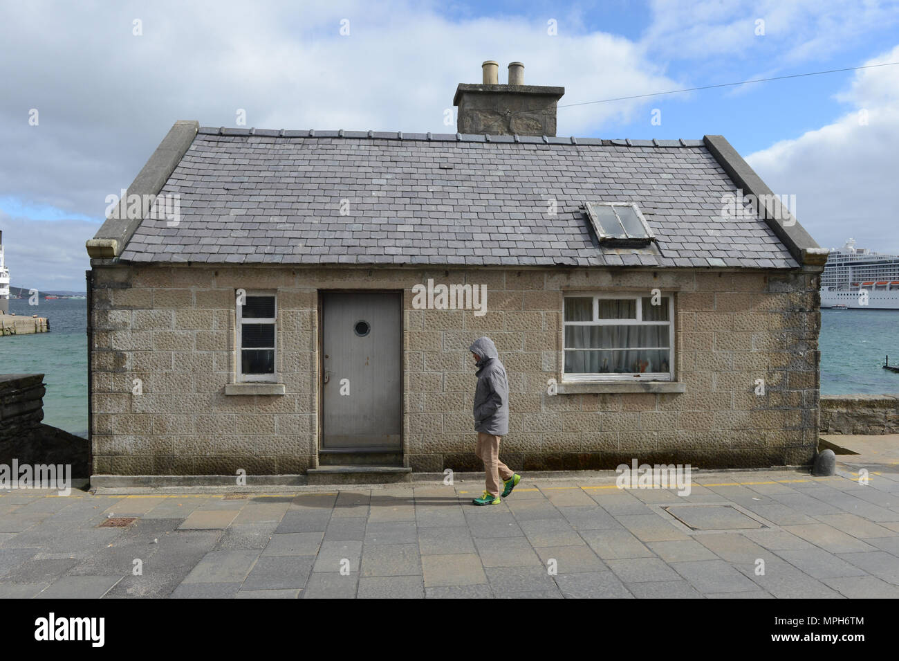 Jimmy perez house lerwick hires stock photography and images Alamy
