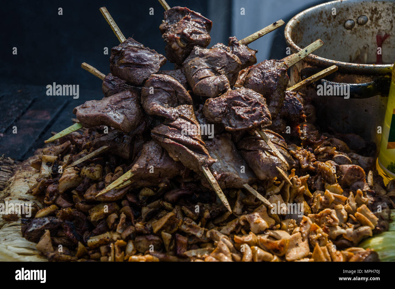 Anticucho High Resolution Stock Photography And Images Alamy