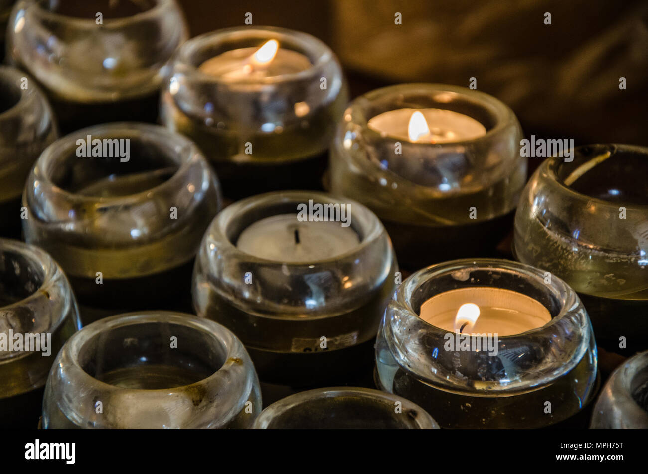 Image of Easter candles Stock Photo Alamy
