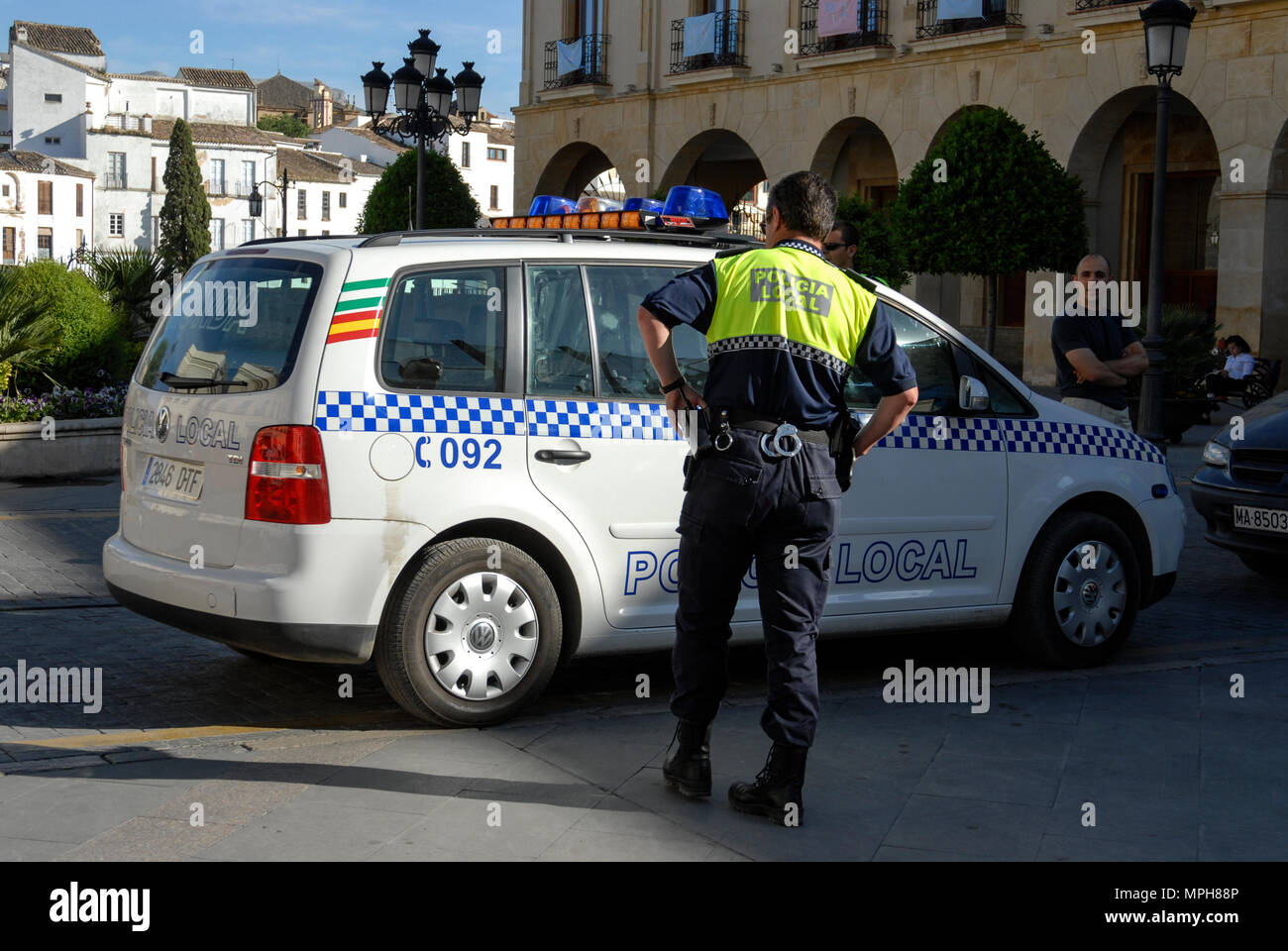 Spanish Police Officer High Resolution Stock Photography and Images - Alamy
