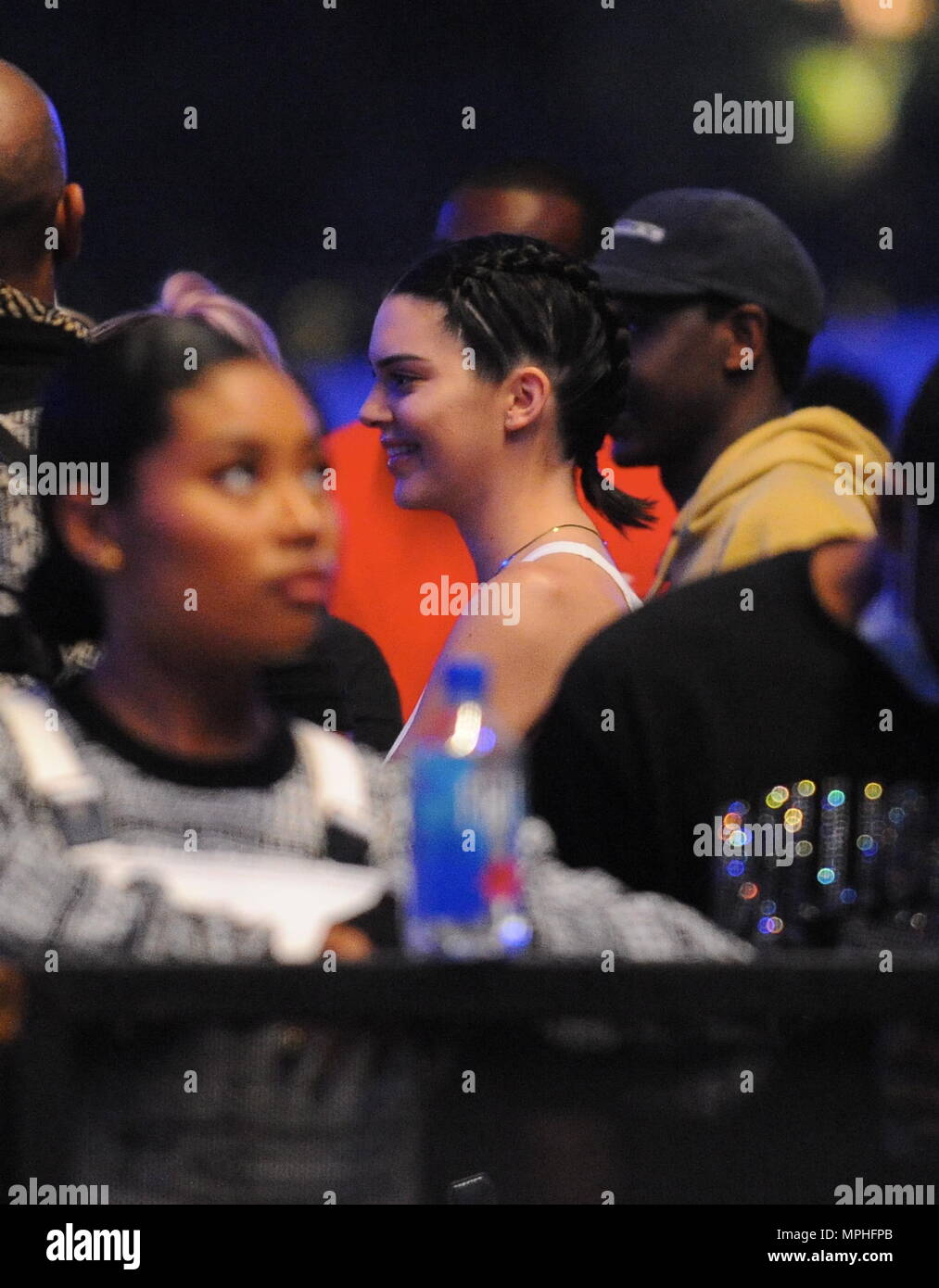 Mphfpb Kendall Jenner and hailey Baldwin watching thyeir good friends Tyler ...