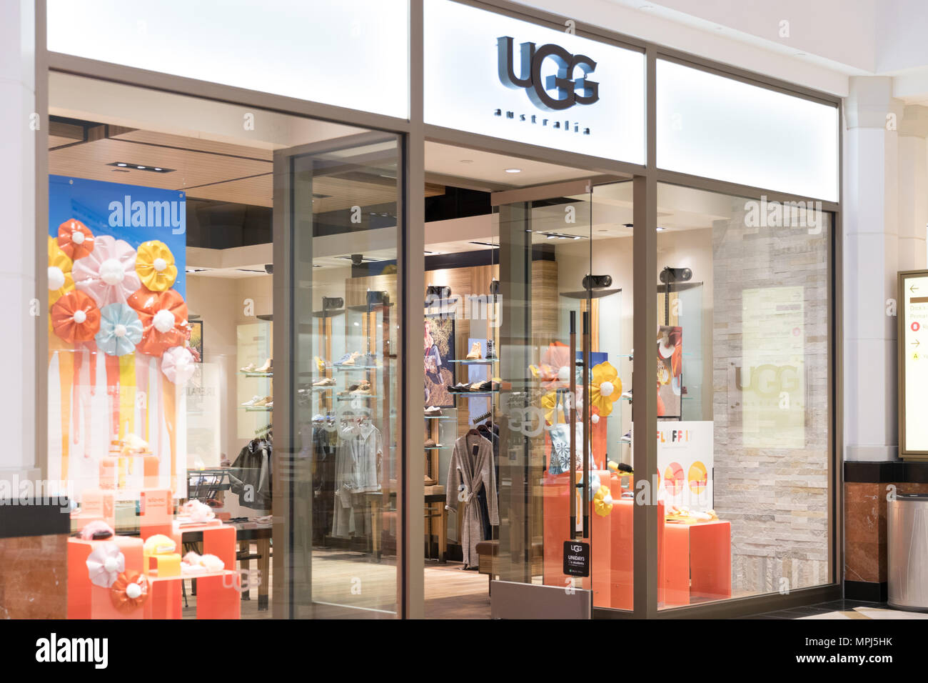 Philadelphia, Pennsylvania, May 19 2018: UGG store in Philadelphia. UGG is  an American footwear company Stock Photo - Alamy