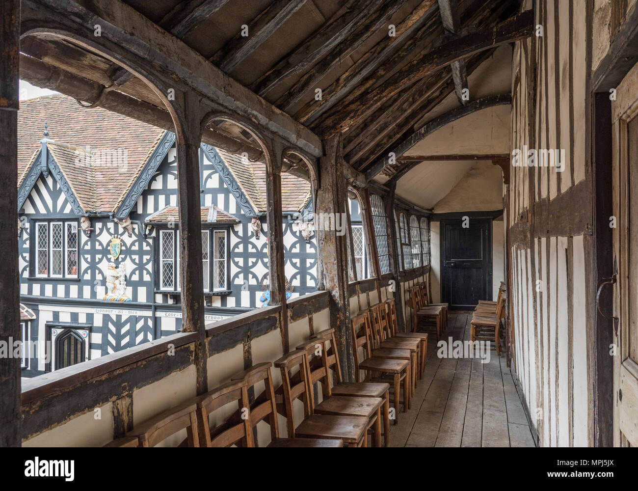 Lord Leycester Hospital, Warwick Stock Photo Alamy