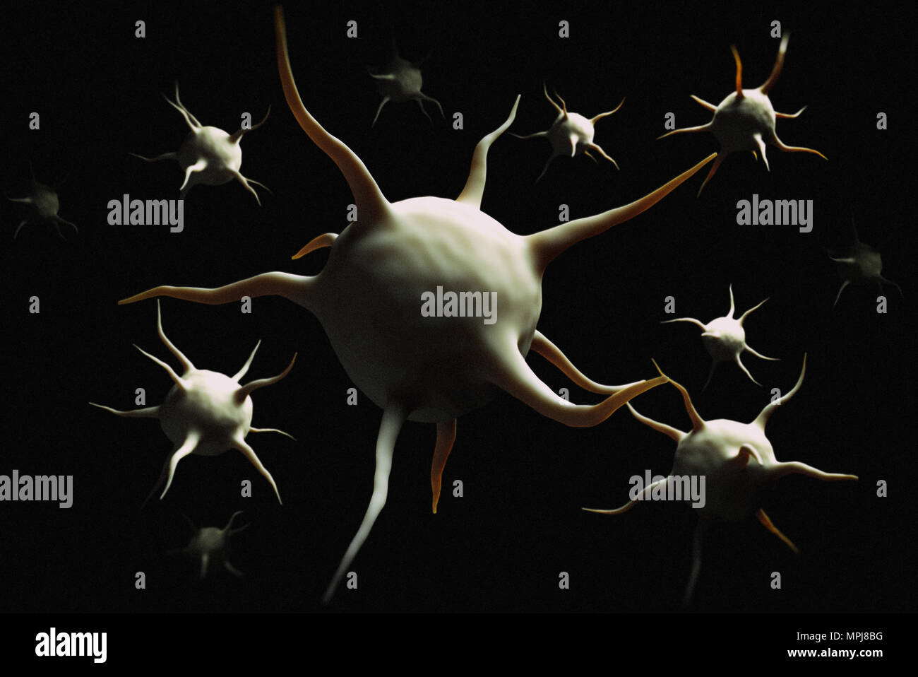 Human cells infected influenza hi-res stock photography and images - Alamy