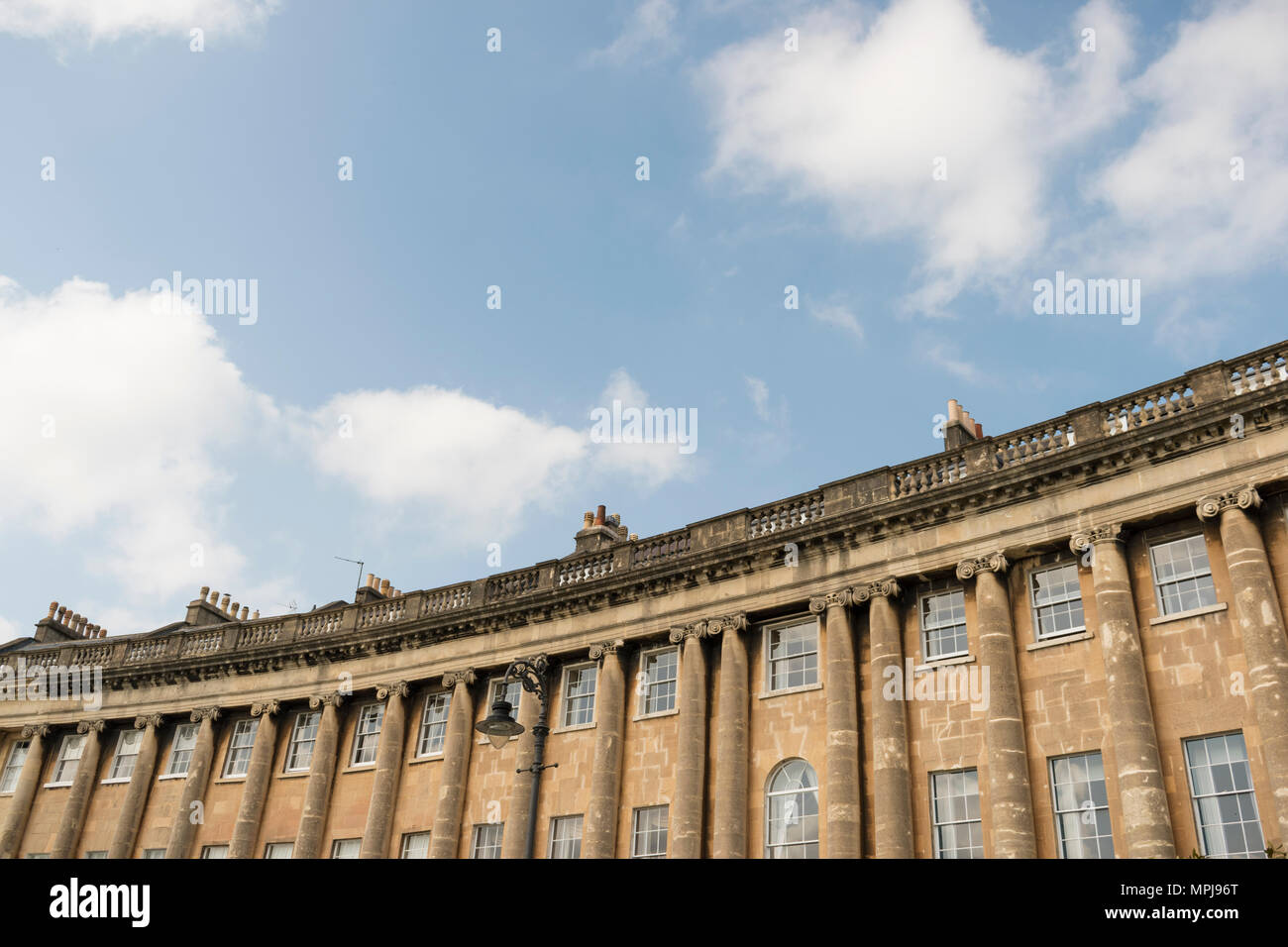 The Royal Crescent, Bath, England Stock Photo