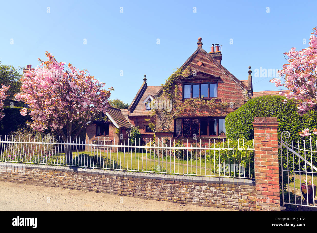 The Old School in Knapton village in Norfolk, England, UK Stock Photo