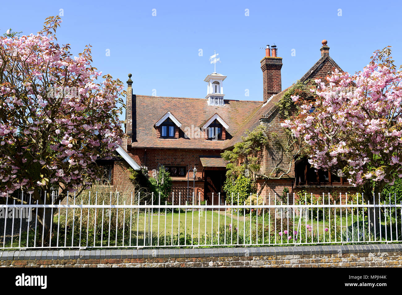 The Old School at Knapton village in Norfolk, UK Stock Photo