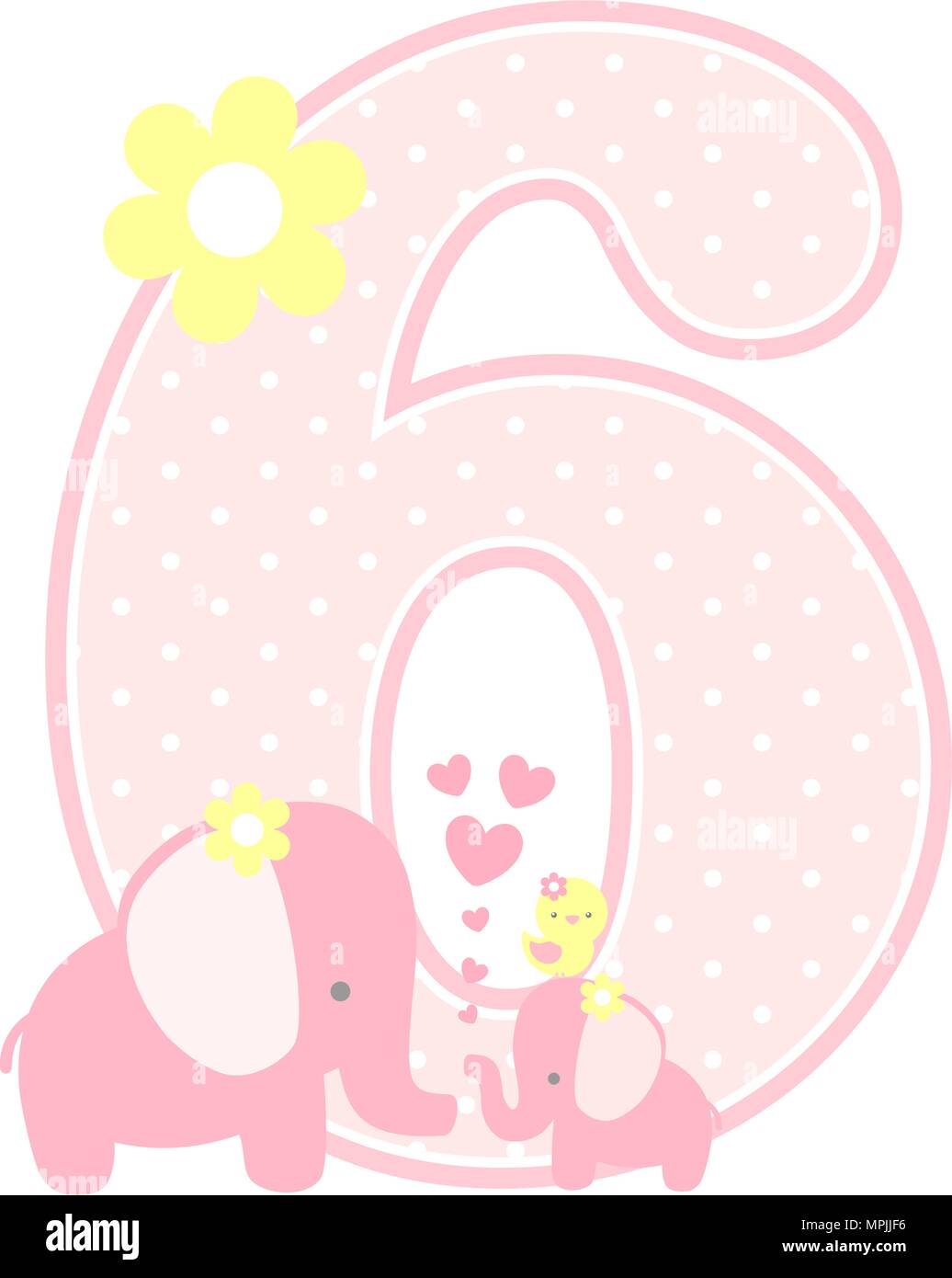 Number 6 With Cute Elephant And Little Baby Elephant Isolated On White Can Be Used For Mother S Day Card Baby Girl Birth Announcements Nursery Deco Stock Vector Image Art Alamy Number 6 With Cute Elephant And Little Baby Elephant Isolated On White Can Be Used For Mother S Day Card Baby Girl Birth Announcements Nursery Deco Stock Vector Image Art Alamy
