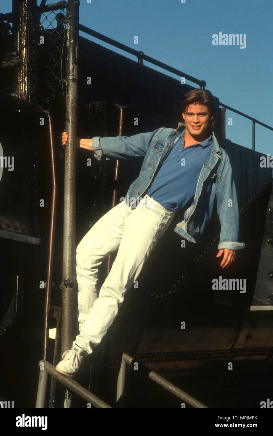 LOS ANGELES, CA - FEBRUARY 19:(EXCLUSIVE) Actor Casper Van Dien poses