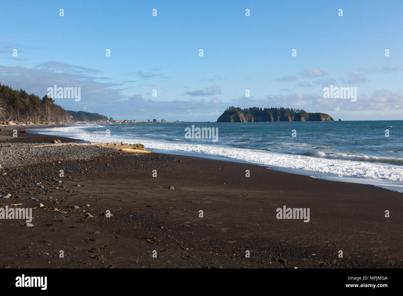 Rialto Beach, Olympic Coast, Washington State, USA Stock Photo