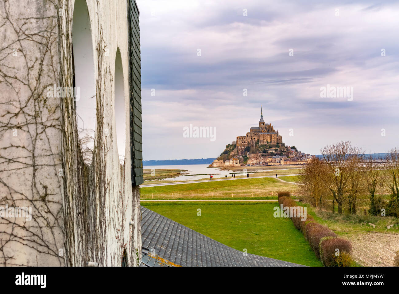 Mont Saint Michel in Normandy, France Stock Photo Alamy