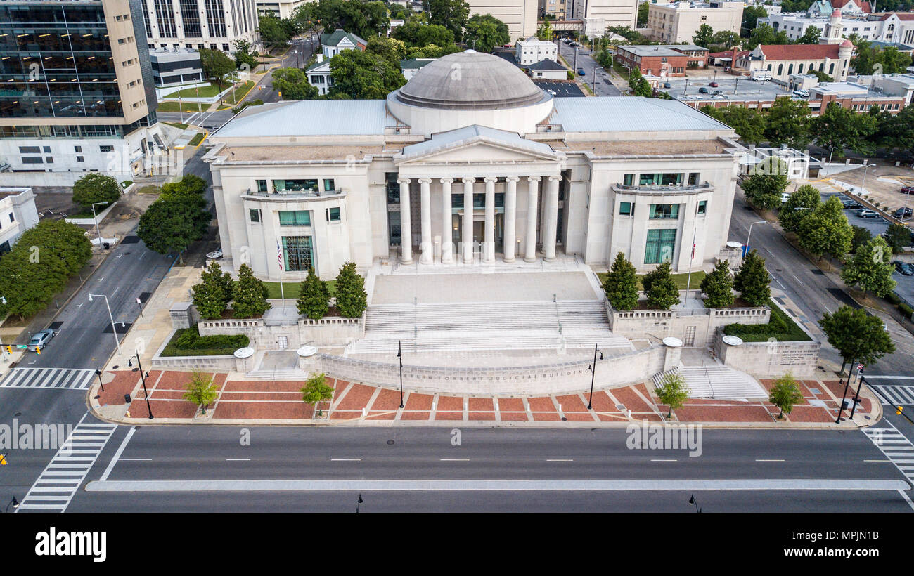 Supreme Court and Law Library building, Montgomery, Alabama, USA Stock Photo