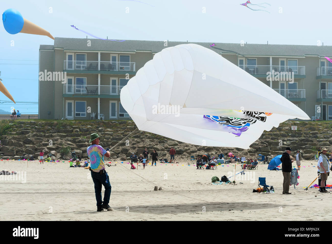 Lincoln City, Oregon, USA June 26,02016 Annual Kite Flying festival