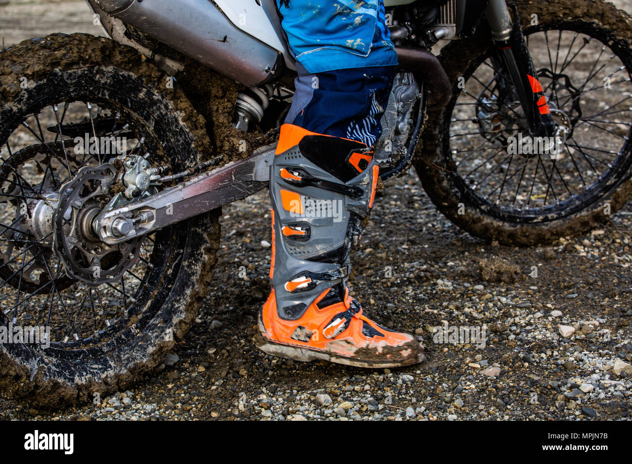 Freestyle male rider riding hi-res stock photography and images - Alamy