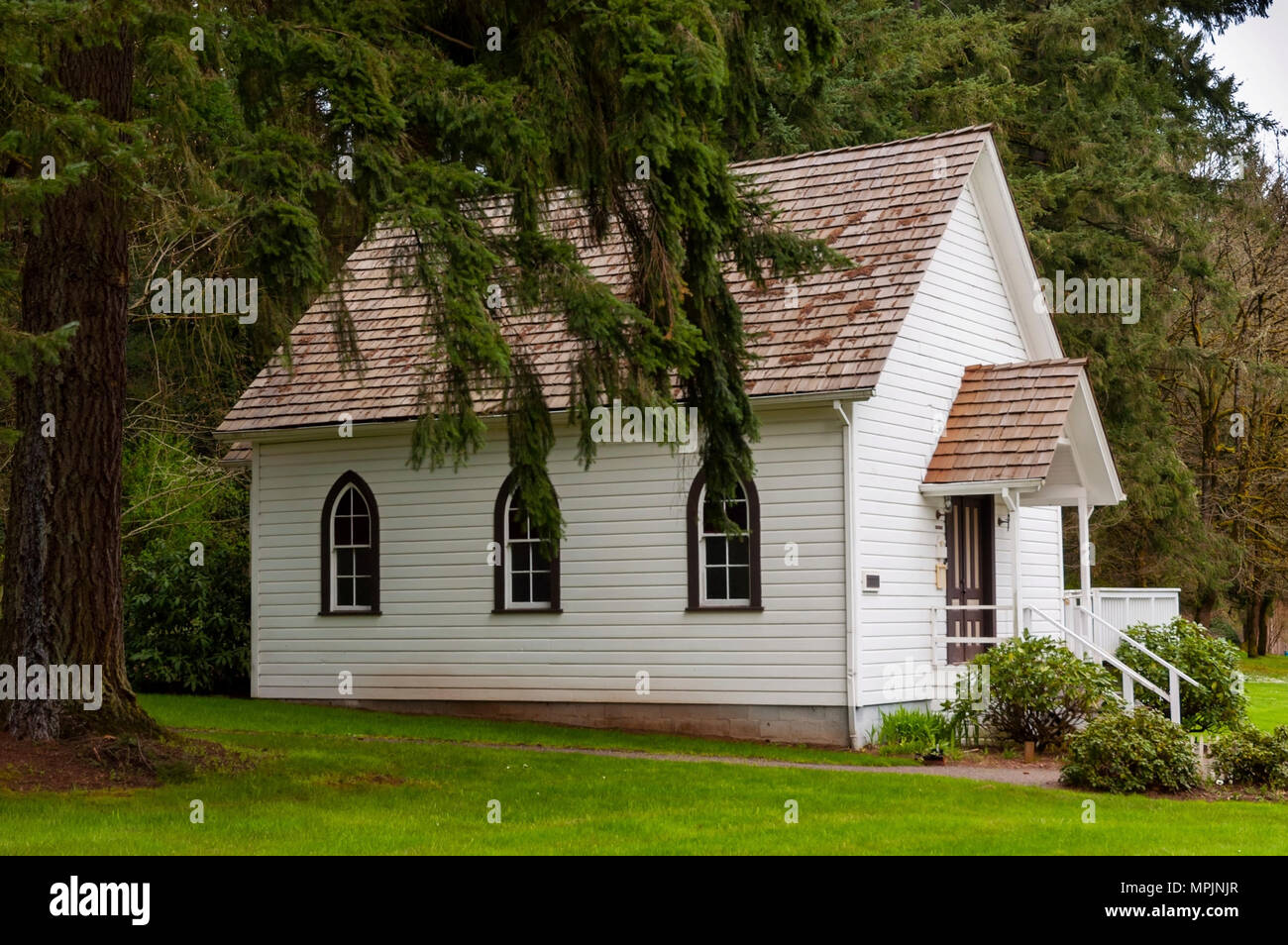 Historical German Methodist Church Built In1895 In Logan Oregon