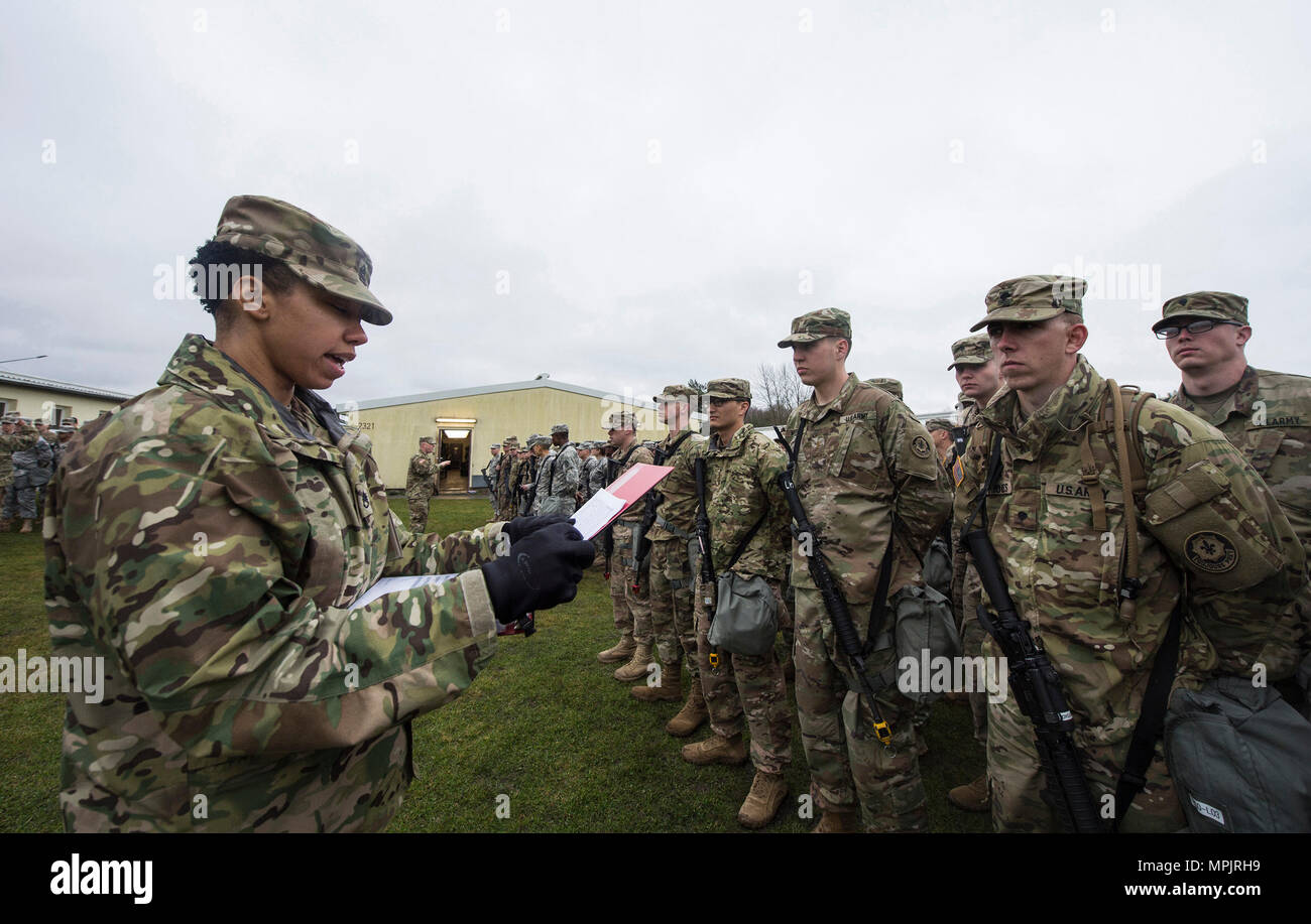 GRAFENWOEHR, Germany - U.S. Army Sgt. First Class Candice Roper (left ...