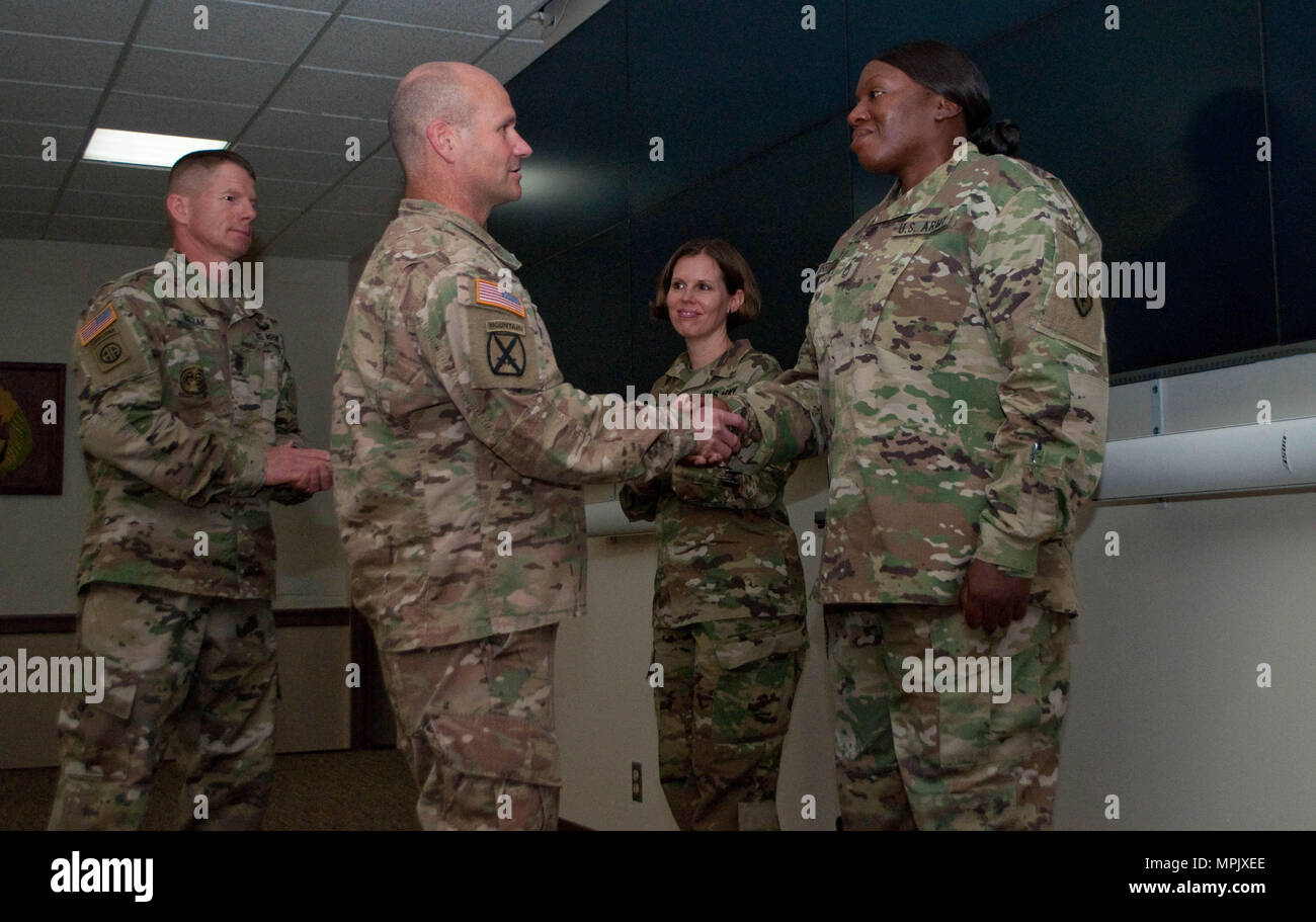 Schofield Barracks Maj Gen Christopher G Cavoli Second