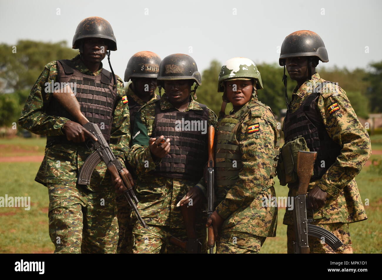 Uganda People’s Defense Force, Ugandan Battle Group 22 Soldiers Set ...