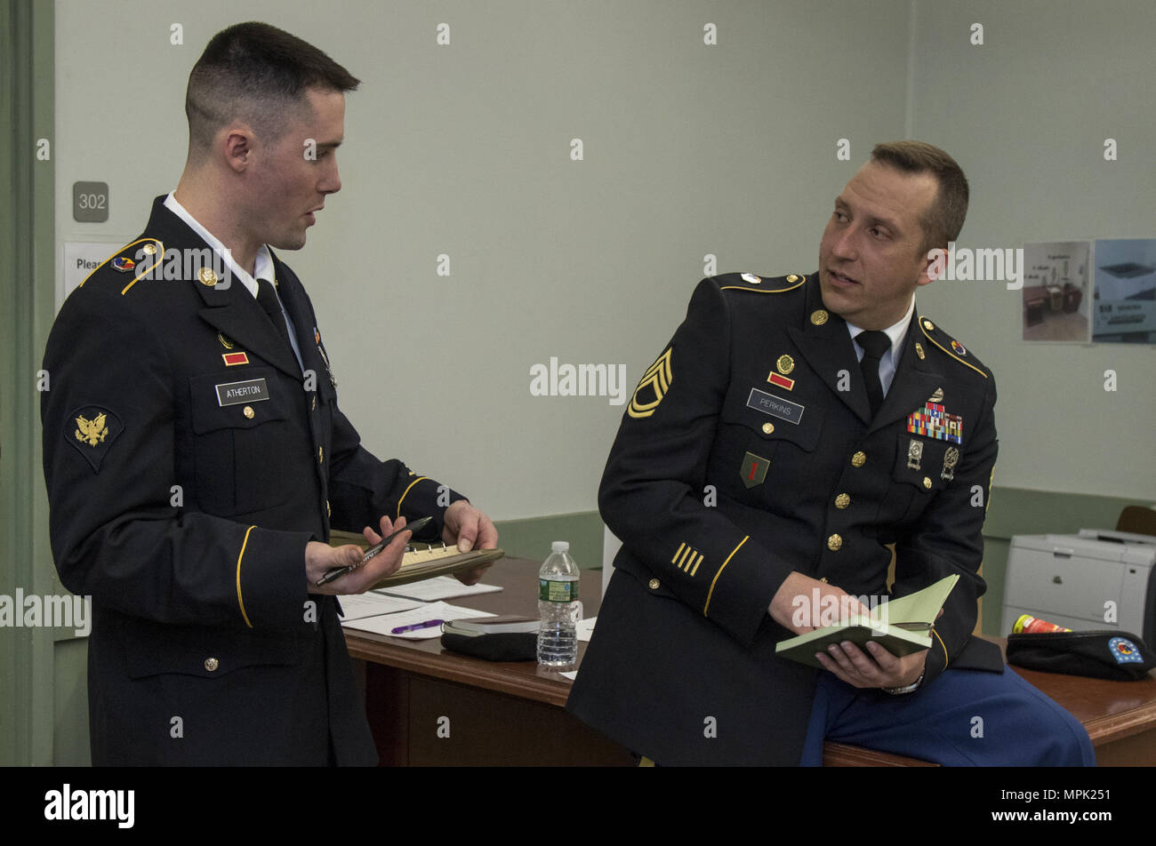 U.S. Army Spc. Jay Atherton, military police, 172nd Law 