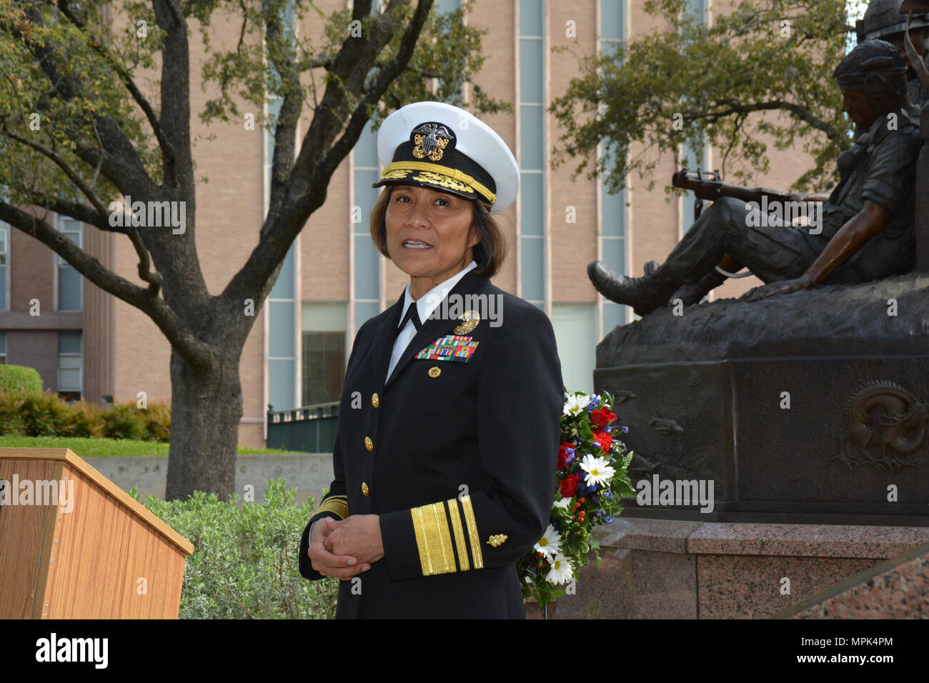 AUSTIN (March 21, 2017) Vice Adm. Raquel Bono, director, Defense