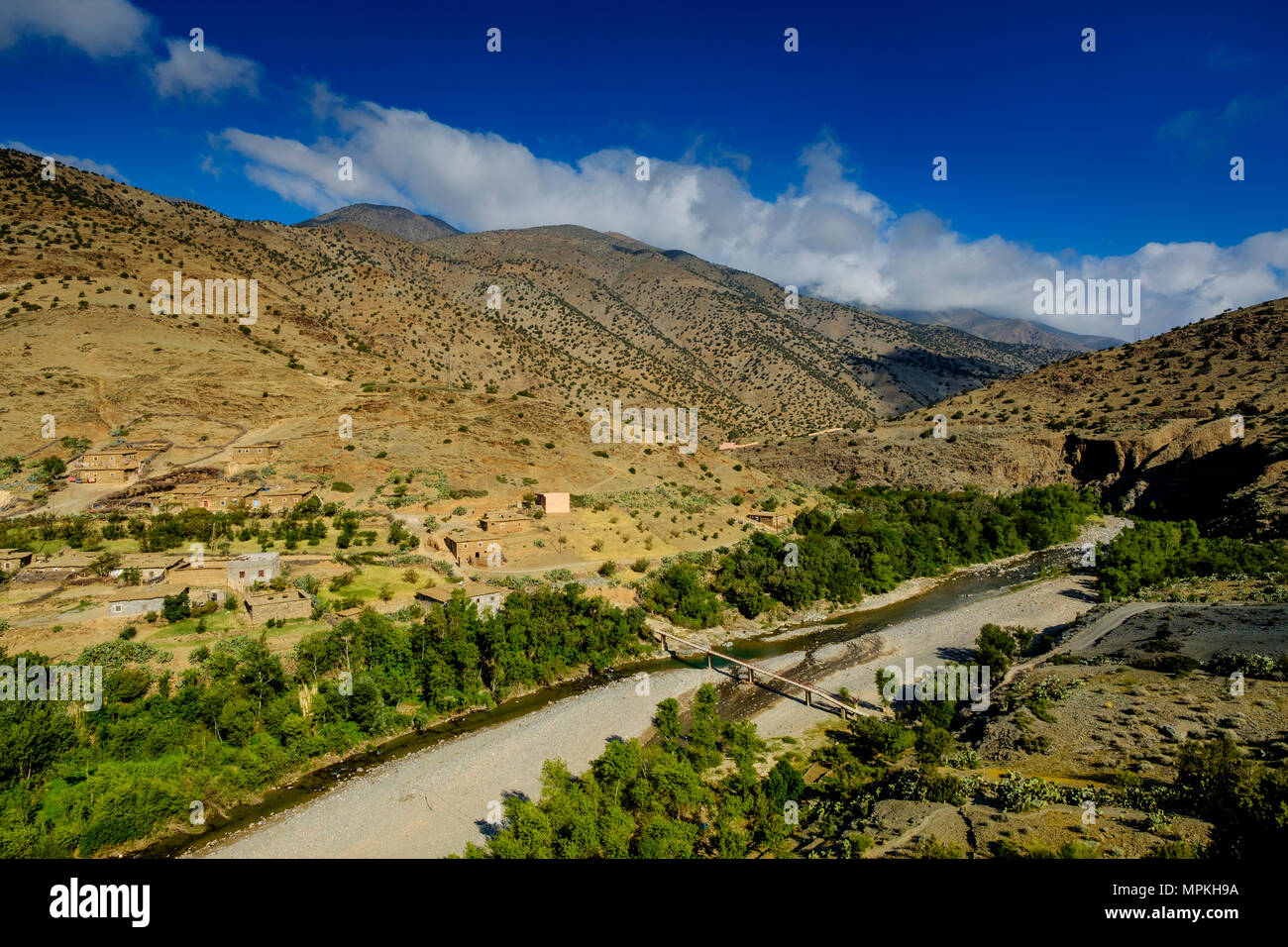 Landscape near the village of Toug el Kheïr, Morocco, North Africa Stock Photo