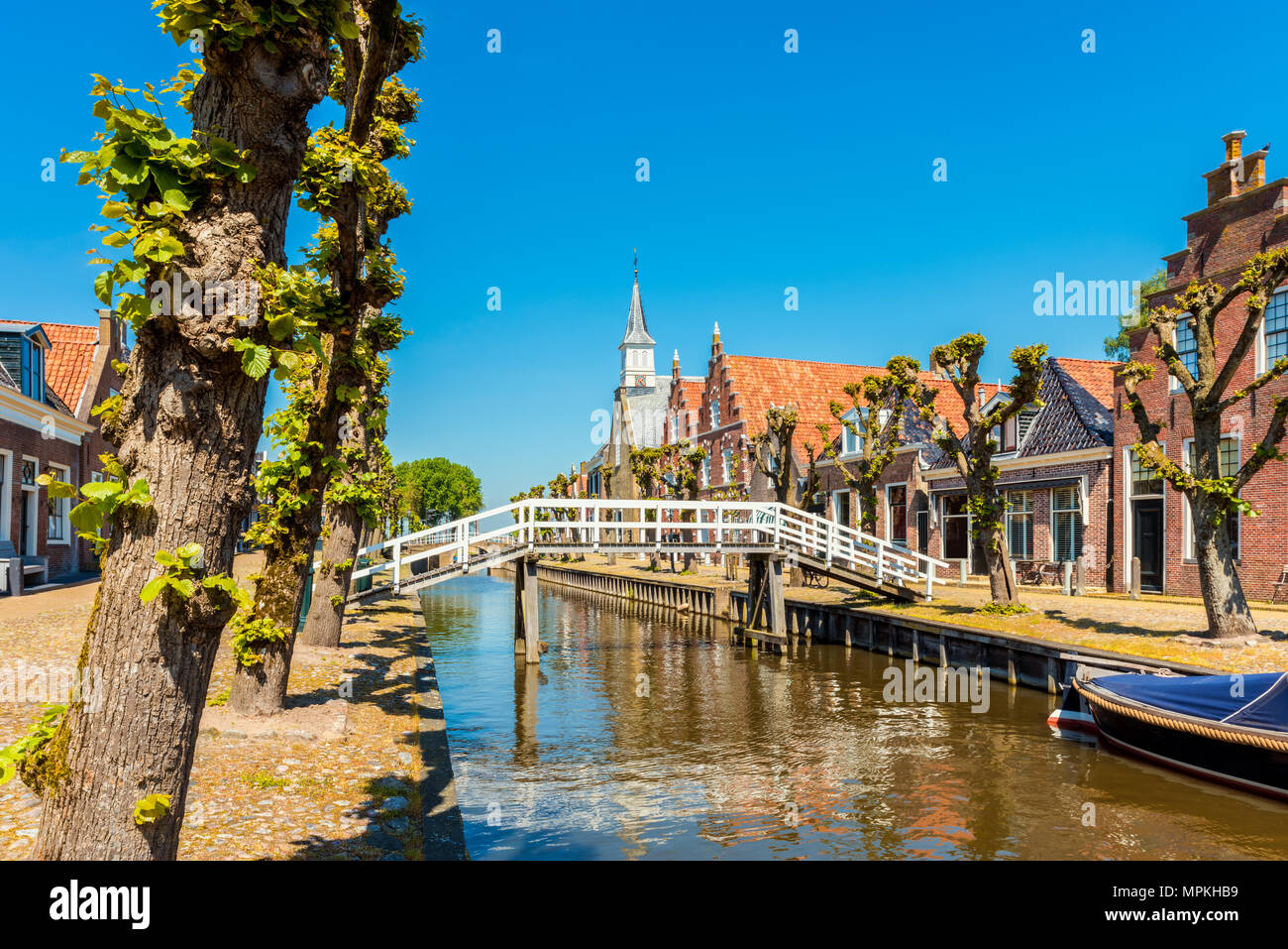 Sloten Friesland Netherlands Stock Photo