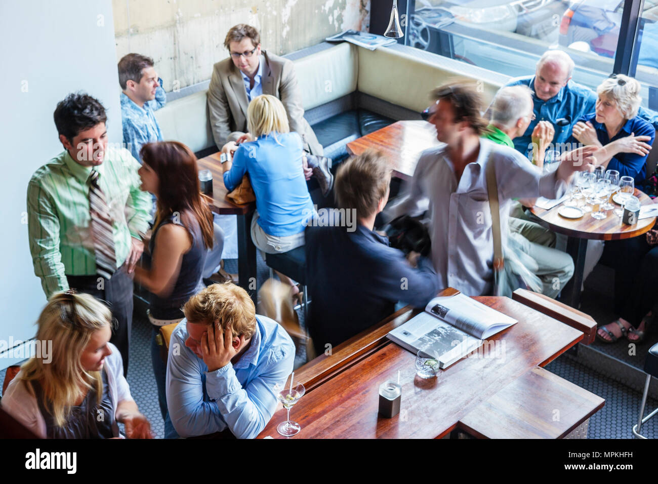 Montreal Canada,Quebec Province,Avenue du Parc,Bar Pullman,men,women